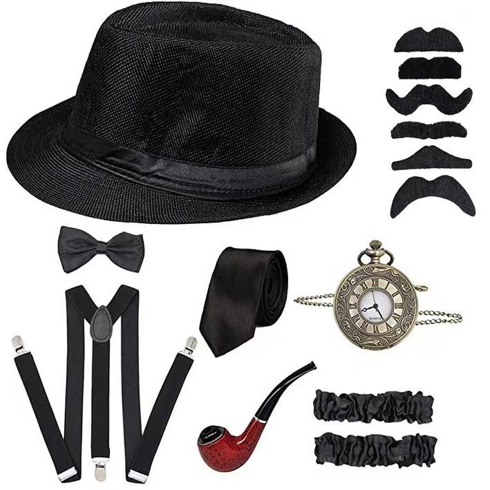Men'S Accessories In The 1920S - 1920er Jahre Herren Gatsby Gangster Kostüm