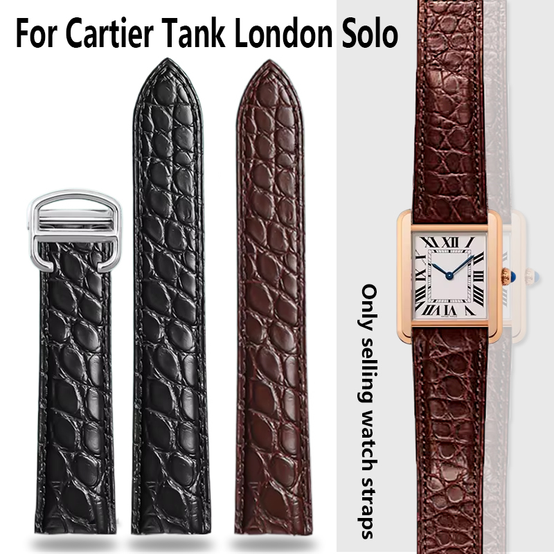 Krokodil-Uhrenarmband, 16, 18, – Men'S Accessories London Bewertung und Preis