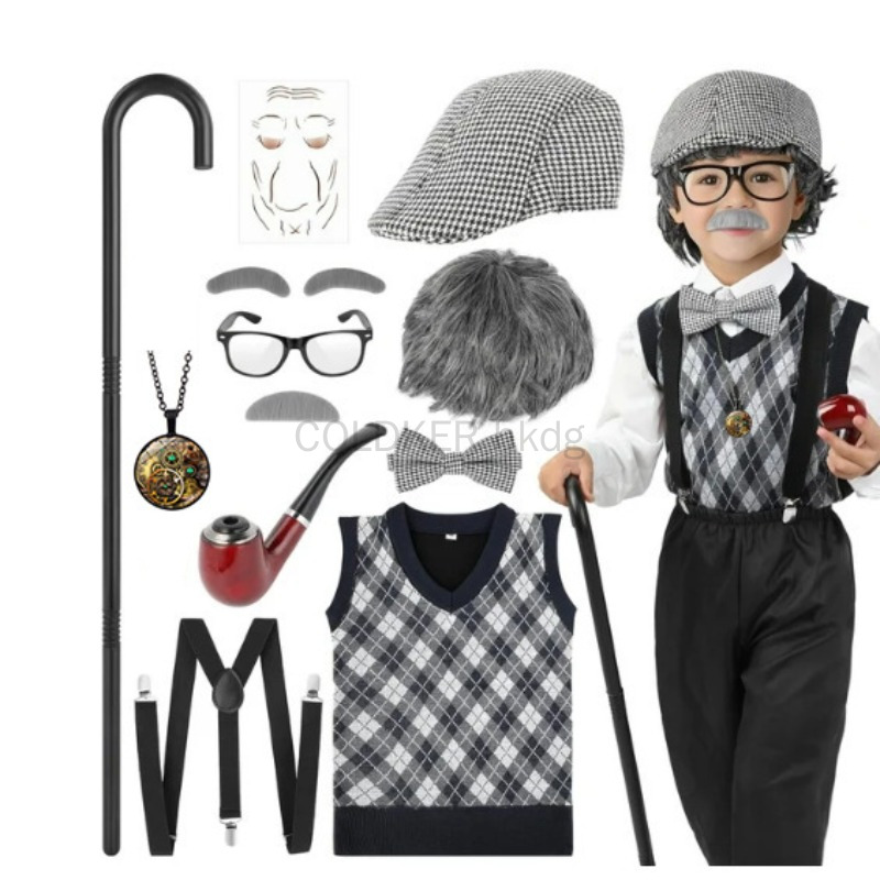 Halloween Festival Alter Mann  – Men'S Accessories In The 1920S Bewertung und Preis