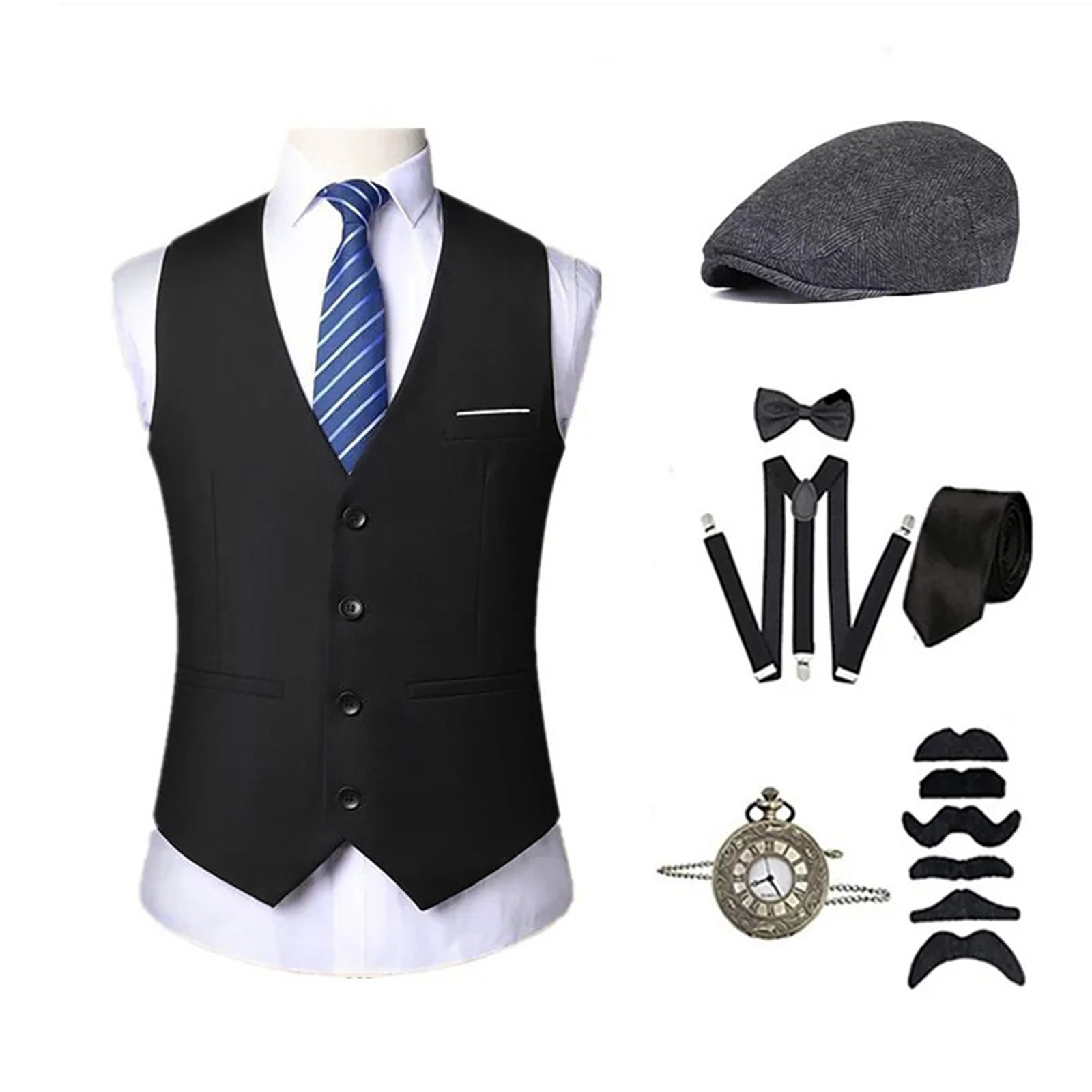 AwwwCos Herren 1920er Retro-Ko – Men'S Accessories In The 1920S Bewertung und Preis