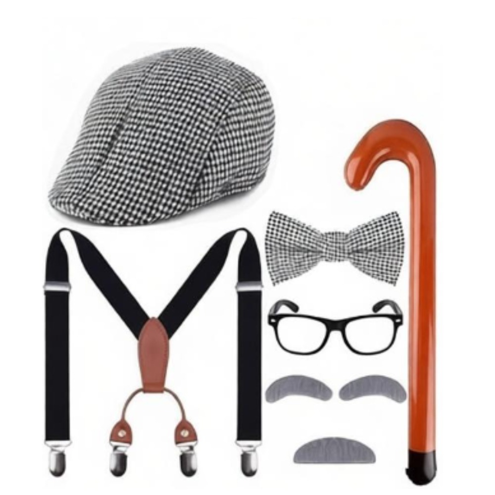 100-Tage-Schulfeiertag Kostüm  – Men'S Accessories In The 1920S Bewertung und Preis