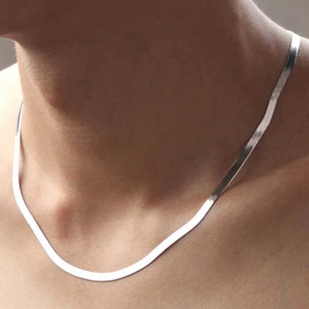 Edelstahl-Schlangenkette für D – Men Accessories Neck Chain Bewertung und Preis