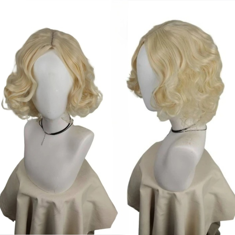 Kurze Platinblonde Lockige Per – Men'S Accessories In The 1920S Bewertung und Preis
